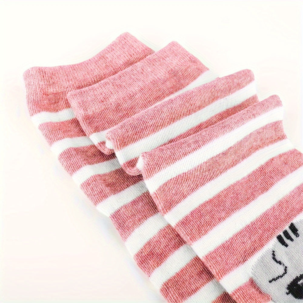 Funny Socks For Women Cat Socks Cat Lover Gifts For Women Christmas Fun Cool Novelty Funky Crew Socks Cute Christmas Gifts For Women Mom Grandma Girlfriend Sister Wife