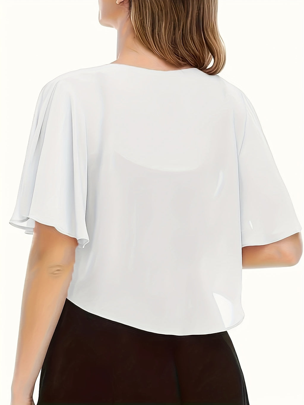 Women's Solid Color Short Sleeve Shirt Cardigan, Light and Breathable, Sun Protection Cover-up, Beach Vacation Commuting Dating Home Leisure, Classic Versatile Style, Easily Coping with All Major Occasions
